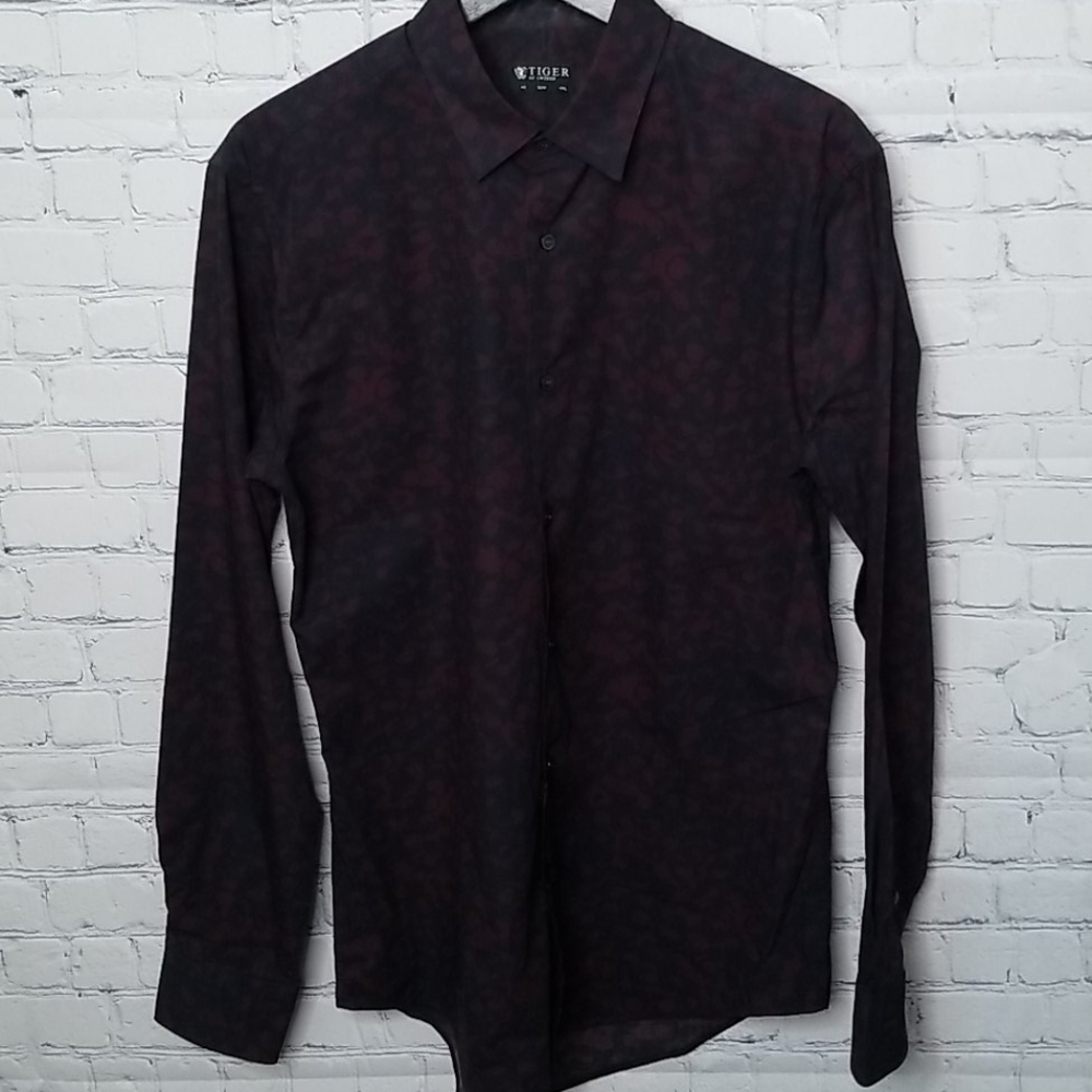 Tiger of Sweden patterned dress shirt